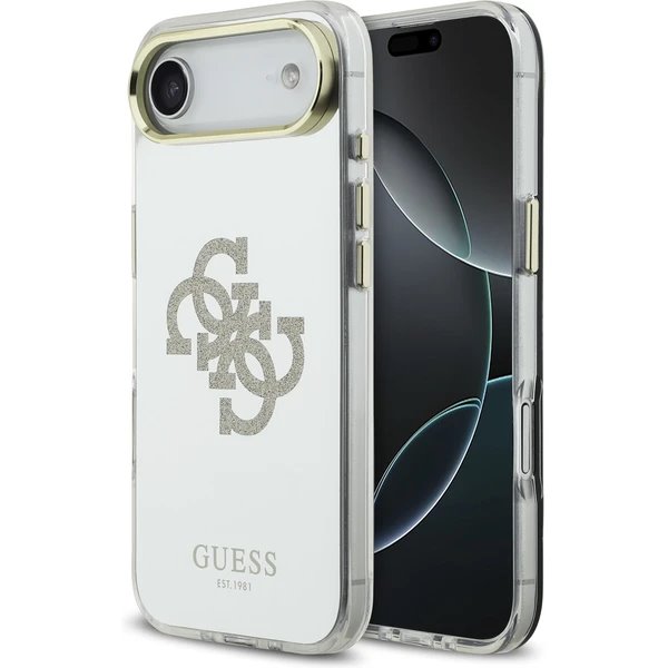 Guess PC/TPU Mirror 4G Glitter Logo MagSafe kryt iPhone Air zlatý 57983126962