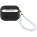Guess PU 4G Classic Logo Pearl Strap Púzdro pre AirPods 3 Pro čierne 57983128157