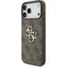 Guess PU 4G Metal Logo kryt iPhone 17 Pro Max hnedý 57983128752