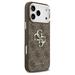 Guess PU 4G Metal Logo kryt iPhone 17 Pro Max hnedý 57983129791