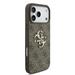 Guess PU 4G Metal Logo kryt iPhone 18 Pro Max hnedá 57983131373