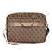 Guess PU 4G Metal Logo Taška na Notebook 15/16" Brown 3666339005375