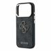 Guess PU 4G Resin Metal Logo kryt iPhone 18 Pro Max čierny 57983131133