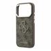 Guess PU 4G Resin Metal Logo kryt iPhone 18 Pro Max hnedý 57983131137