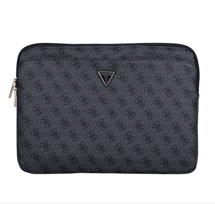 Guess PU 4G Triangle Logo Obal pro Notebook 14" Black 3666339310233