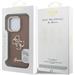 Guess PU Grained 4G Logo Stand Camera Frame kryt iPhone 15 Pro Max hnedý 57983125139