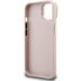 Guess PU Grained 4G Logo Stand Camera Frame kryt iPhone 15 ružový 57983125129