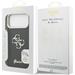 Guess PU Grained 4G Logo Stand Camera Frame kryt iPhone 17 Pro čierny 57983126951