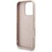 Guess PU Leather 4G Colored Ring Strap MagSafe kryt iPhone 16 Pro Max ružový 57983125447