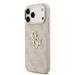 Guess PU Leather 4G Metal Logo Gold Frame kryt iPhone 17 Pro ružový 57983127125
