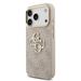 Guess PU Leather 4G Metal Logo Gold Frame kryt iPhone 18 Pro ružový 57983131207