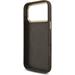 Guess PU Leather 4G Strass Triangle Logo Gold Frame MagSafe kryt iPhone 17 Pro hnedý 57983127113