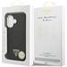 Guess PU Leather Triangle Logo MagSafe kryt iPhone 17 čierny 57983127058