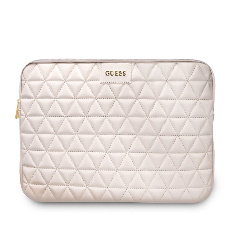 Guess Quilted Obal pro Notebook 13" Pink 3700740471579