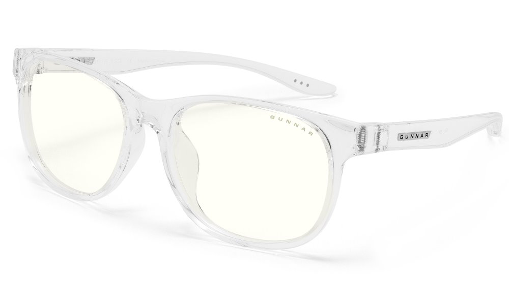 GUNNAR herní brýle RUSH / obroučky v barvě CRYSTAL / čírá skla CLEAR-NATURAL RUS-07609