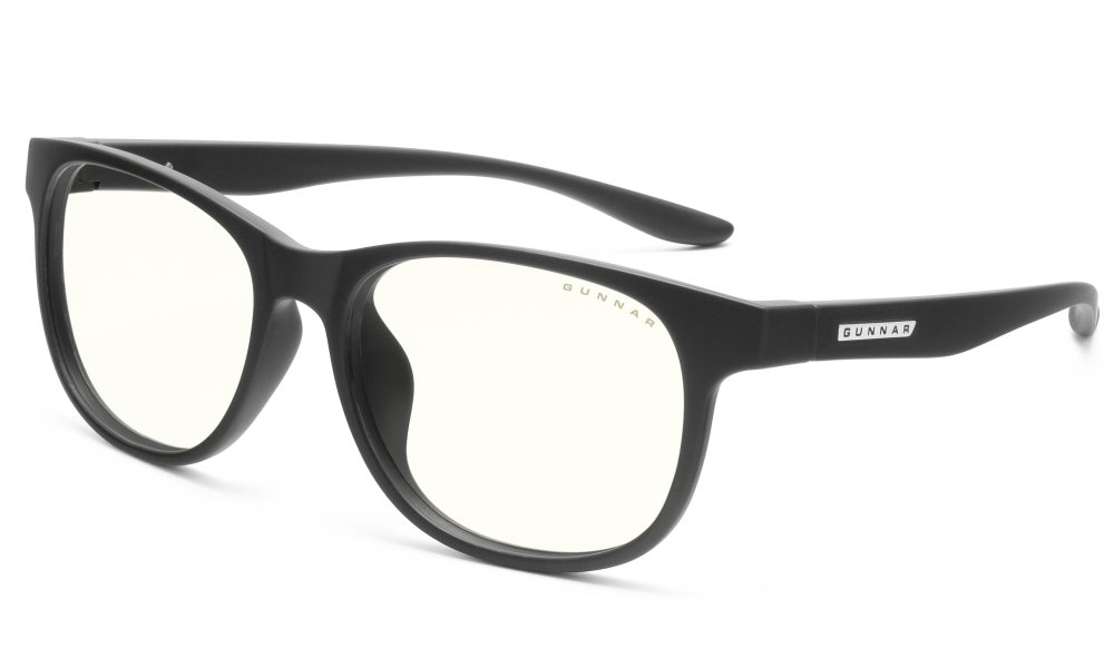 GUNNAR herní brýle RUSH / obroučky v barvě ONYX / čírá skla CLEAR-NATURAL RUS-00109