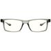 GUNNAR kancelářské dioptrické brýle VERTEX READER / obroučky v barvě GRAY CRYSTAL / čirá skla / dioptrie + VER-06709-1.0