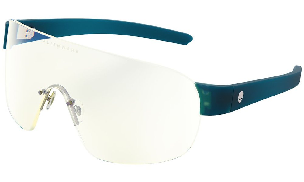 GUNNAR kancelářske/herní brýle ALIENWARE BERMUDA TRIANGLE * LIQUID TEAL *čirá skla * BLF 35 * GUNNAR focus ALN-04009