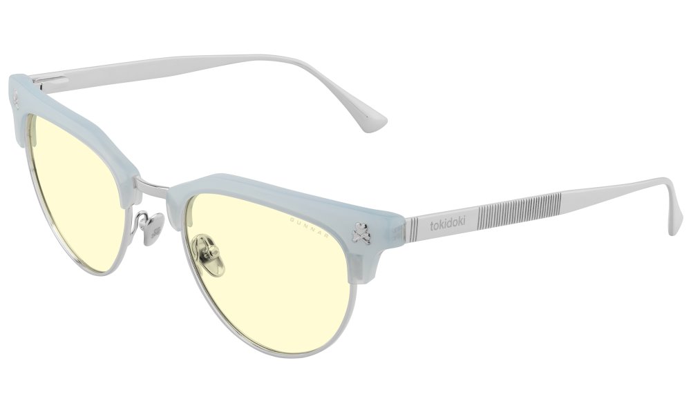 GUNNAR kancelářske/herní brýle CALIFORNIA DREAMIN' BEACH BLUE * jantárová skla * BLF 65 * GUNNAR focus CAL-04801