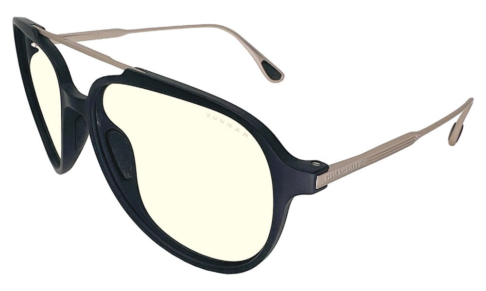 GUNNAR kancelářske/herní brýle CALL OF DUTY-GHOST*obruby ONYX/MERCURY* jantarová sluneční zatmavovací skla*NEU COD-03010