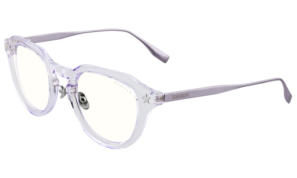 GUNNAR kancelářske/herní brýle COTTON CANDY CARNIVAL LILAC SKIES * čírá skla * BLF 35 * GUNNAR focus CCC-02009