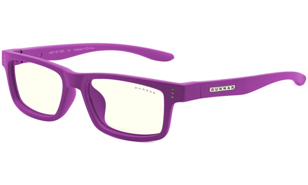 GUNNAR kancelářske/herní brýle CRUZ KIDS SMALL (4-8) MAGENTA čirá skla BLF 35 NATURAL focus CRU-09609