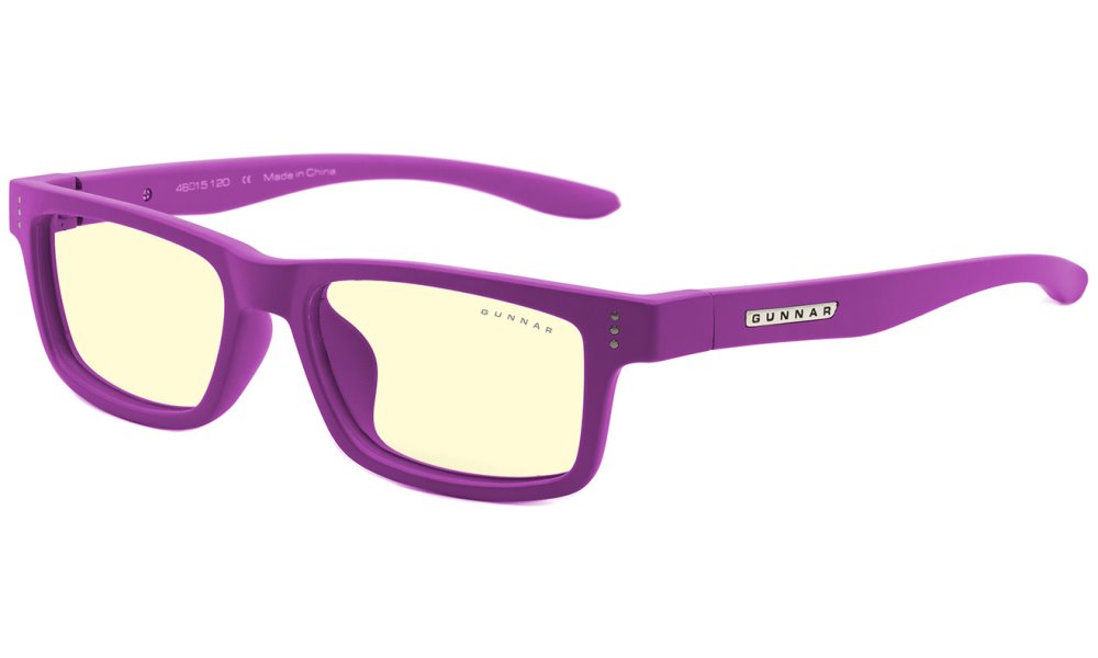 GUNNAR kancelářske/herní brýle CRUZ KIDS SMALL (4-8) MAGENTA jantarová skla BLF 65 NATURAL focus CRU-09601