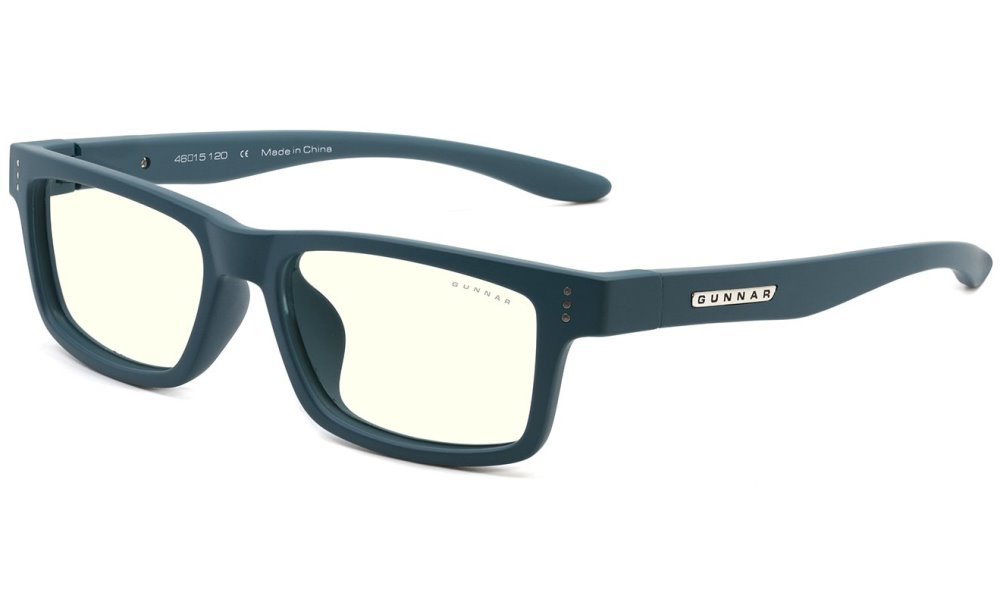 GUNNAR kancelářske/herní brýle CRUZ KIDS SMALL (4-8) TEAL čirá skla BLF 35 NATURAL focus CRU-09809
