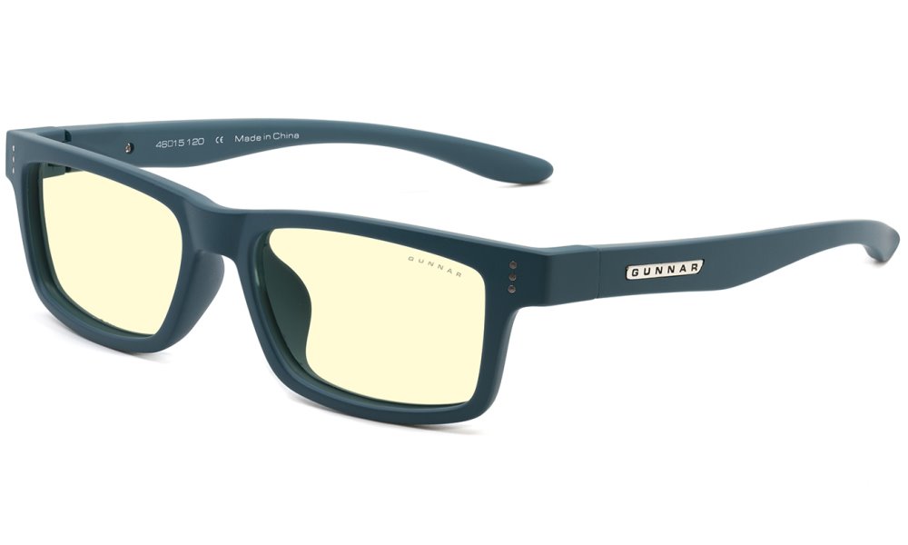 GUNNAR kancelářske/herní brýle CRUZ KIDS SMALL (4-8) TEAL jantarová skla BLF 65 NATURAL focus CRU-09801