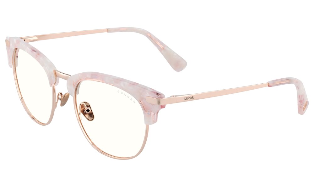 GUNNAR kancelářske/herní brýle DONUTELLA PINK SPRINKLES * čírá skla * BLF 35 * GUNNAR focus DON-08209