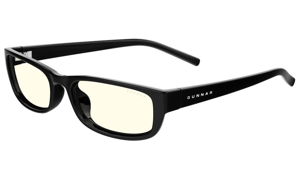 GUNNAR kancelářske/herní brýle ELIN ONYX čirá skla BLF 35 GUNNAR focus ELI-00109