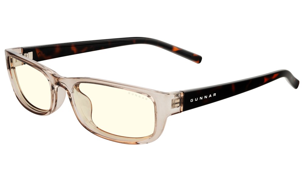GUNNAR kancelářske/herní brýle ELIN ROSE TORTOISE čirá skla BLF 35 GUNNAR focus ELLI-08809