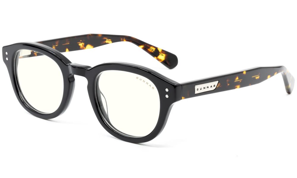 GUNNAR kancelářske/herní brýle EMERY ONYX/JASPER čirá skla BLF 35 GUNNAR focus EME-08909