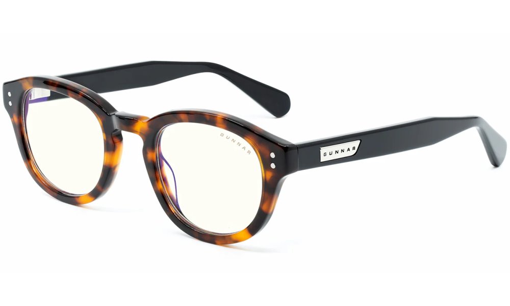 GUNNAR kancelářske/herní brýle EMERY TORTOISE/ONYX čirá skla BLF 35 GUNNAR focus EME-09109
