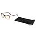 GUNNAR kancelářske/herní brýle INGRID COCOA FADE CRYSTAL čirá skla BLF 35 GUNNAR focus ING-02509