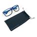 GUNNAR kancelářske/herní brýle INTERCEPT CRYSTAL COBALT * čírá skla * BLF 35 * GUNNAR focus INT-03409