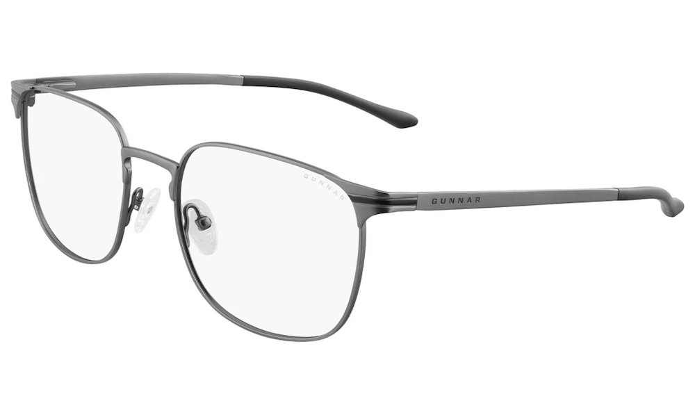 GUNNAR kancelářske/herní brýle MONTEREY GUNMETAL čirá skla BLF 35 GUNNAR focus MON-05309