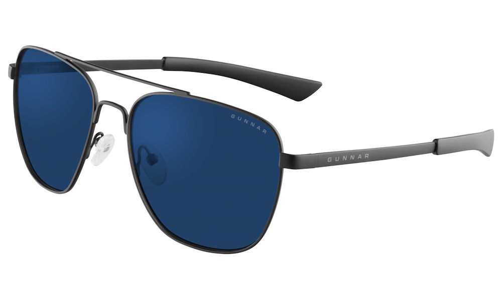 GUNNAR kancelářske/herní brýle MUSTANG ONYX sluneční skla NEUTRAL BLF 90 Natural focus MUS-00111