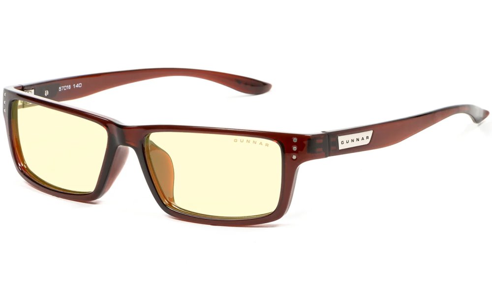 GUNNAR kancelářske/herní brýle RIOT ESPRESSO jantarová skla BLF 65 GUNNAR focus RIO-00201