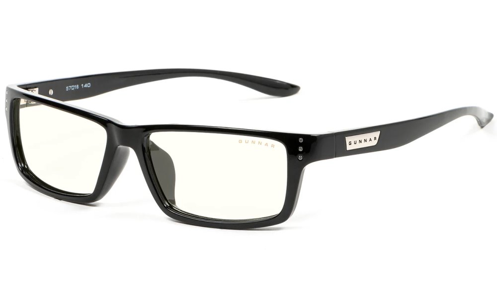 GUNNAR kancelářske/herní brýle RIOT ONYX čirá skla BLF 35 GUNNAR focus RIO-00109