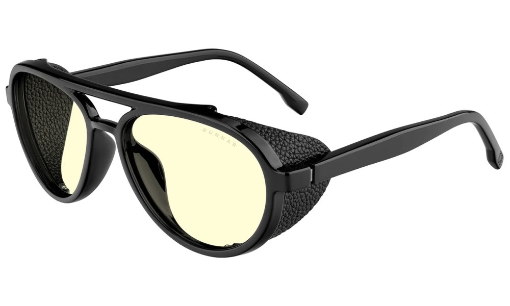 GUNNAR kancelářské/herní brýle TALLAC ONYX * jantarová skla * BLF 65 * GUNNAR focus TAL-00101
