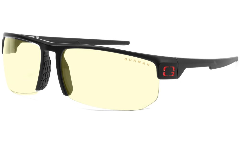 GUNNAR kancelářske/herní brýle TORPEDO ONYX jantarová skla BLF 65 GUNNAR focus TOR-00101