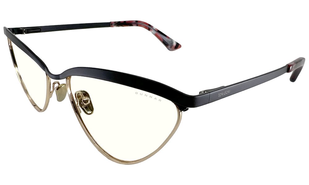 GUNNAR kancelářske/herní brýle YEAR OF THE DRAGON ONYX-GOLD * čírá skla * BLF 35 * GUNNAR focus YOD-12709