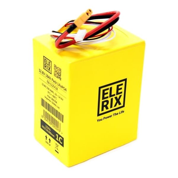 GWL akumulátor ELERIX 12V/18Ah LiFePO4 EX-L12V18