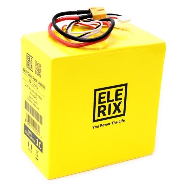 GWL akumulátor ELERIX 12V/24Ah LiFePO4 EX-L12V24