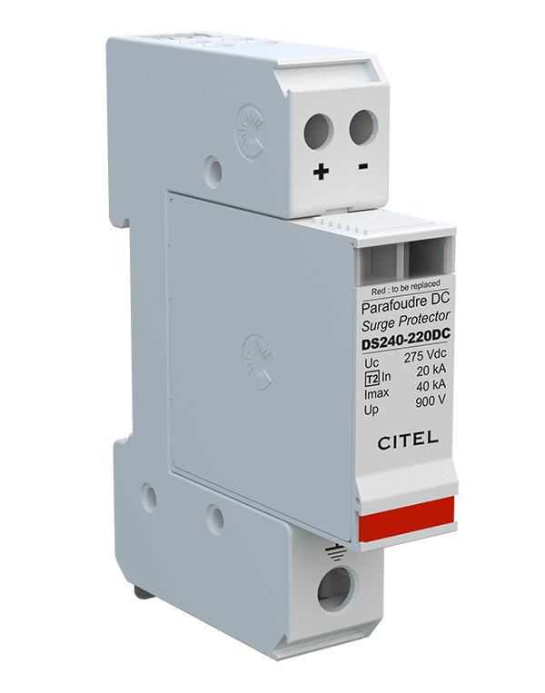 GWL DS240S-220DC svodič přepětí, 275Vdc, 50A, CE