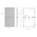 GWL solární panel ELERIX, Mono 550Wp, 144 článku, half-cut, EXS-550MHC-B, 1ks