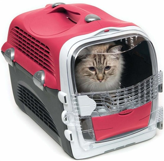 Hagen Přepravka Cabrio Tm. Červená 0022517413708