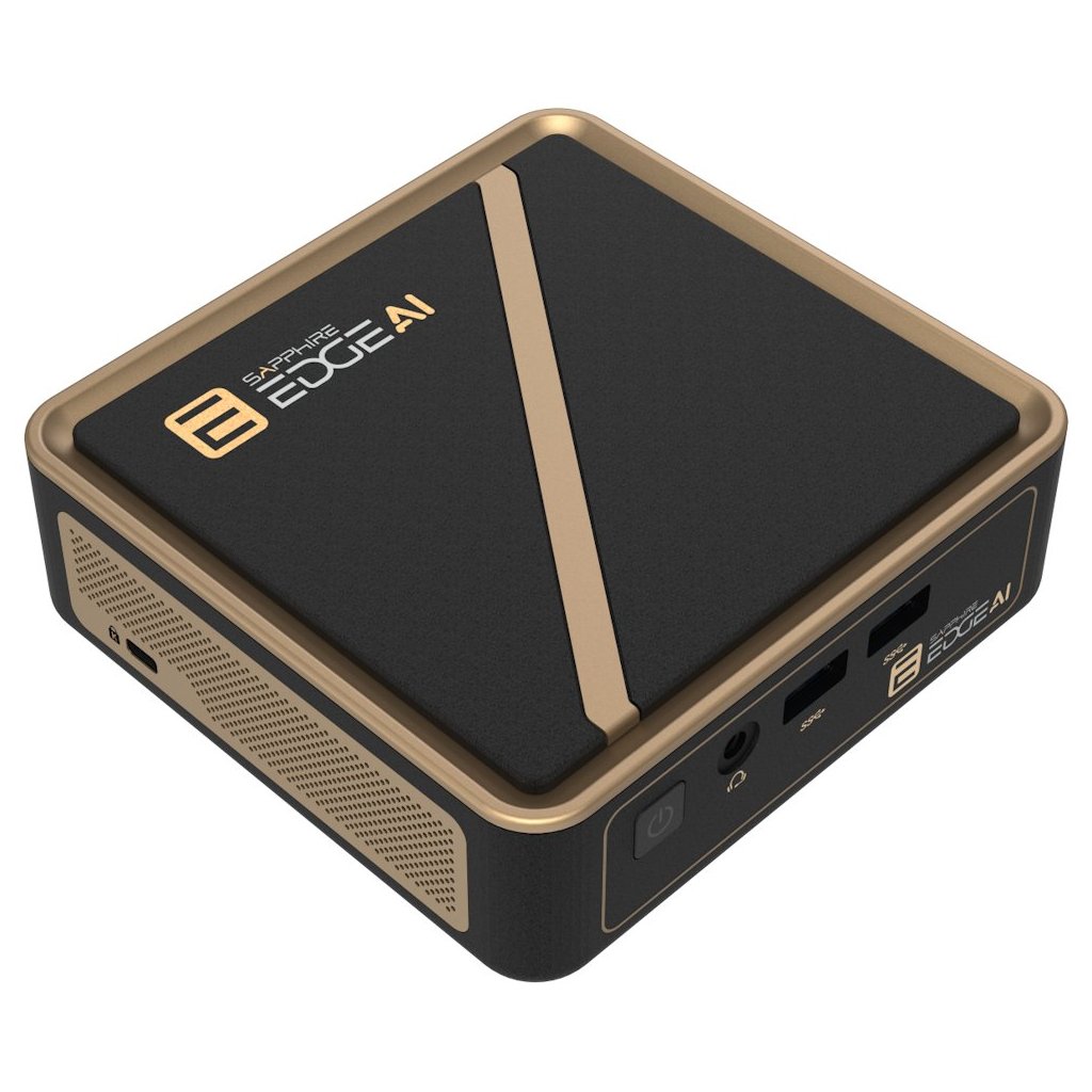 HAL3000 Edge AI Mini PC / AMD Ryzen AI 5 340/ 8GB DDR5 SO-DIMM/ 500GB PCIe4 SSD/ WiFi/ W11 PCHS9040