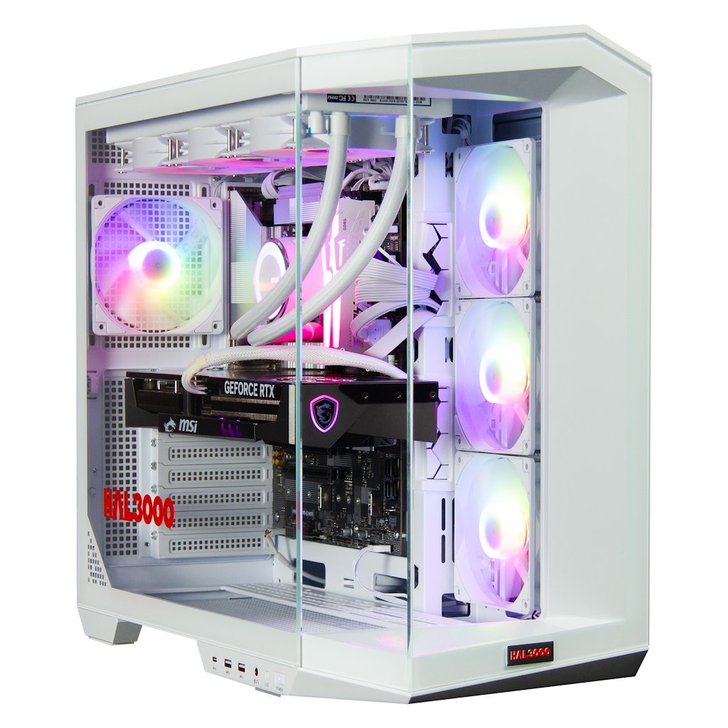 HAL3000 Master Gamer Ultimate-K White / Intel Core Ultra 7 265KF/ 32GB DDR5/ RTX 5080/ 2TB PCIe4 SSD/ WiFi/ W11 PCHS2787